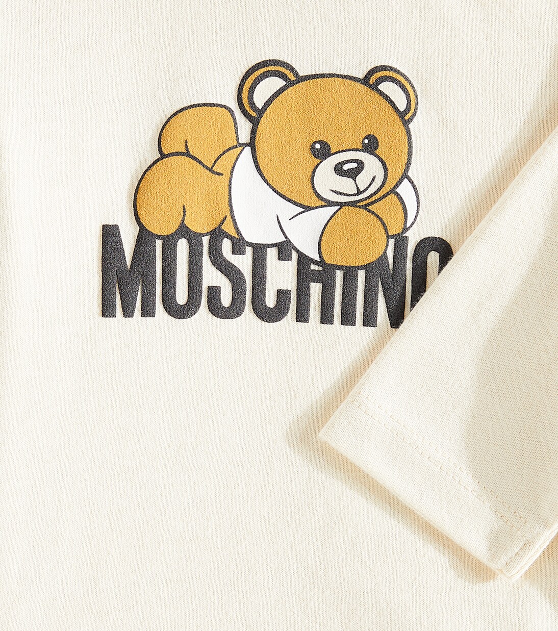 Baby printed cotton T-shirt | Moschino Kids