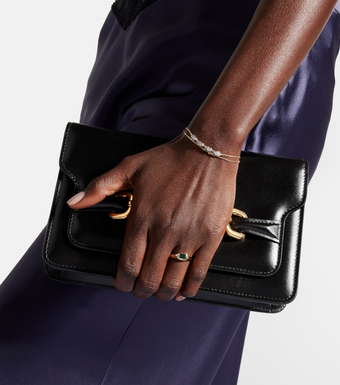 Ring Green With Envy aus 14kt Gelbgold mit Smaragden | Stone and Strand