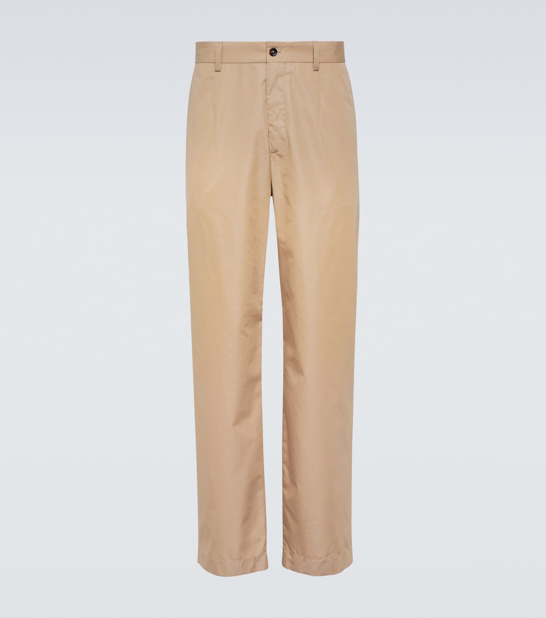 Pantaloni chino in cotone e seta | Dolce&Gabbana