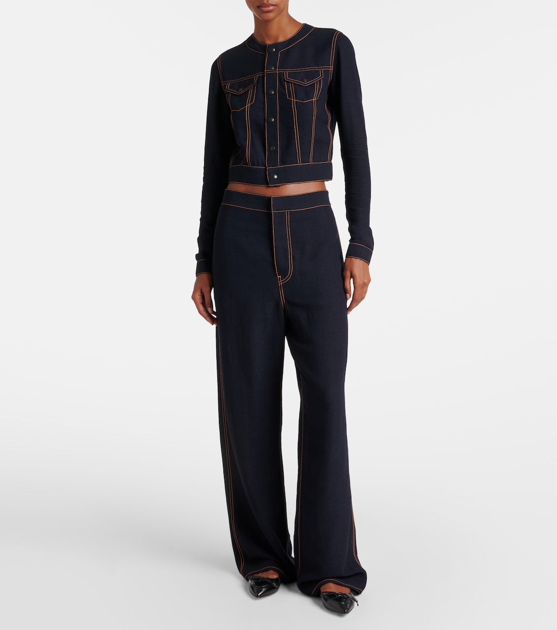 Ballerinas aus Leder | Alaïa