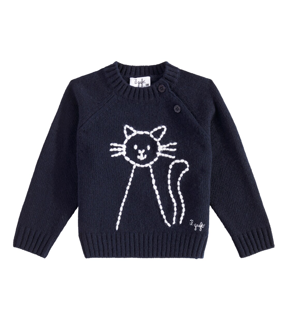 Baby virgin wool sweater | Il Gufo