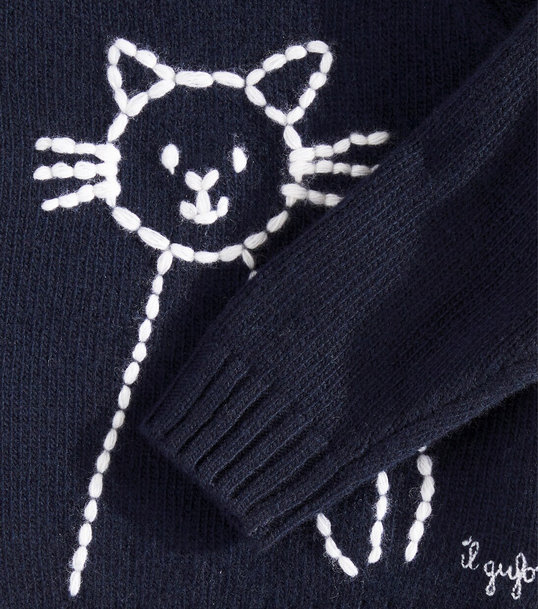 Baby virgin wool sweater | Il Gufo