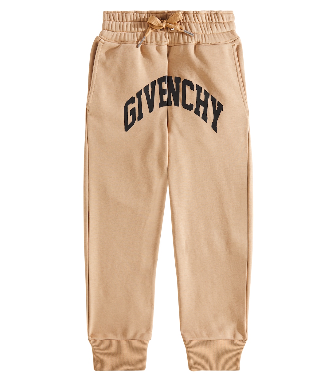Logo cotton-blend fleece sweatpants | Givenchy Kids