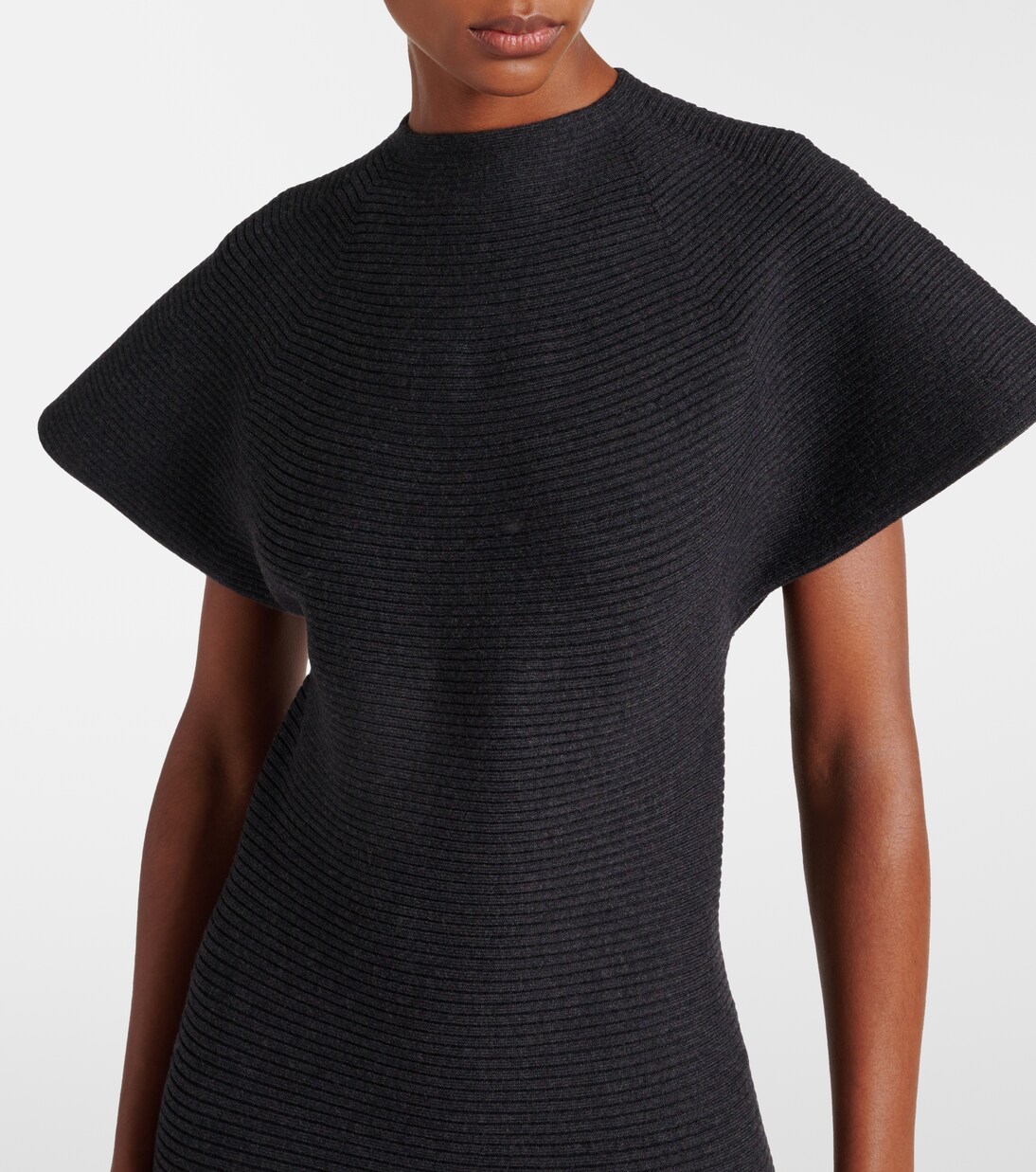 Vestido corto de mezcla de lana | Alaïa