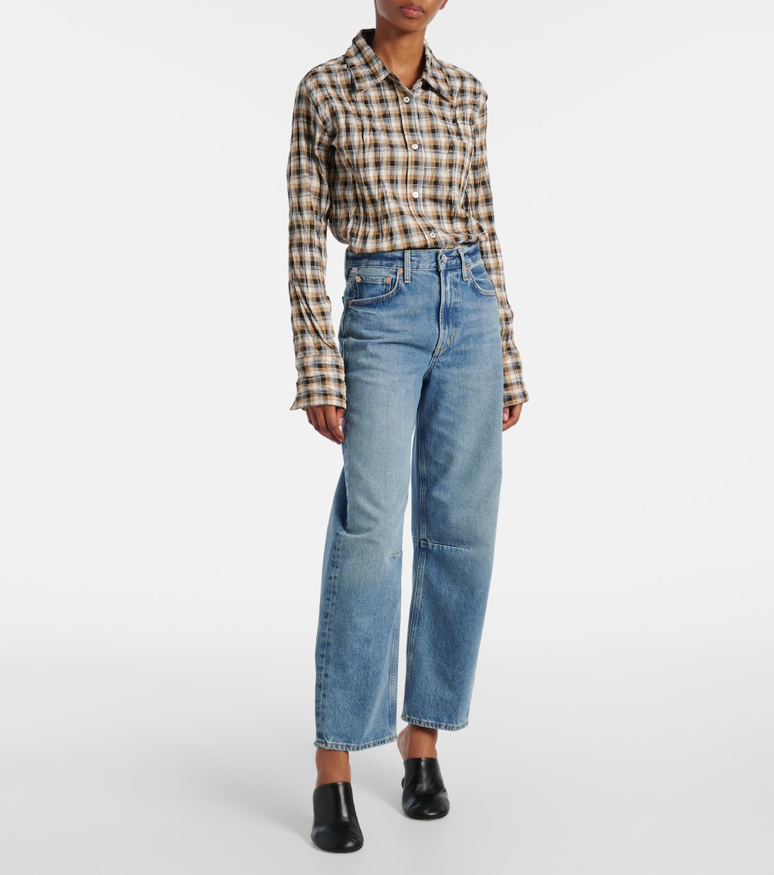 High-Rise Cropped Barrel Jeans Miro | Citizens of Humanity