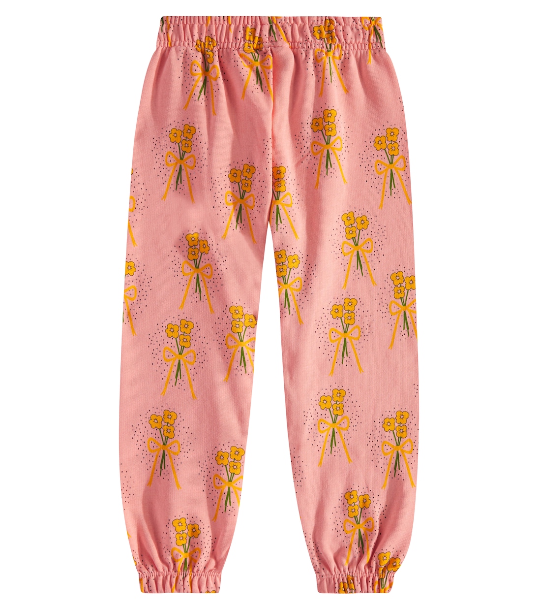 Winter Flowers cotton sweatpants | Mini Rodini