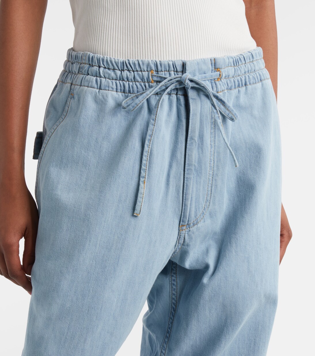 Jean boyfriend à taille haute | Bottega Veneta