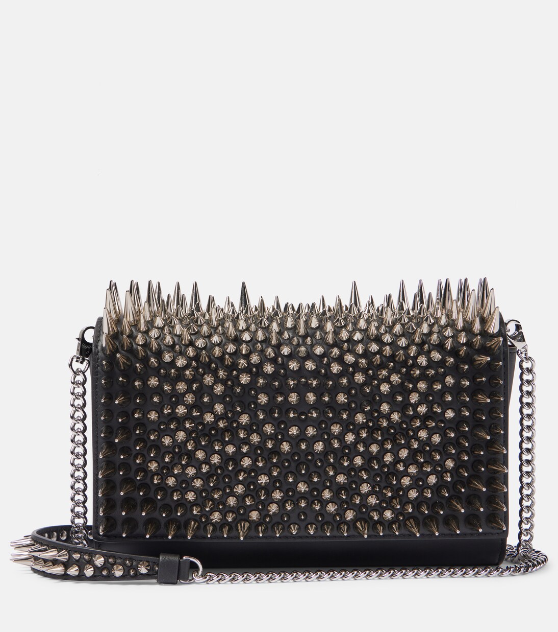 Paloma spiked leather clutch | Christian Louboutin
