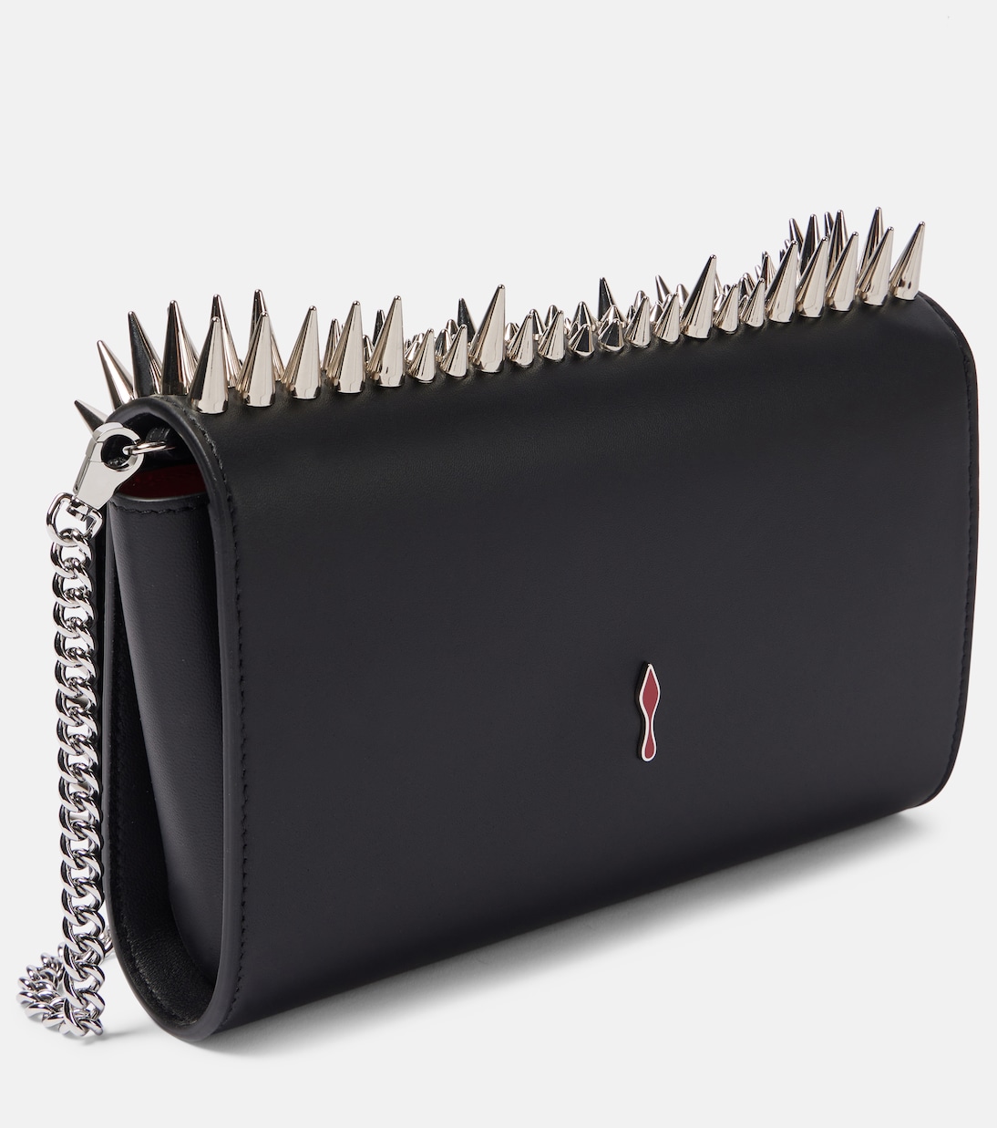 Paloma spiked leather clutch | Christian Louboutin