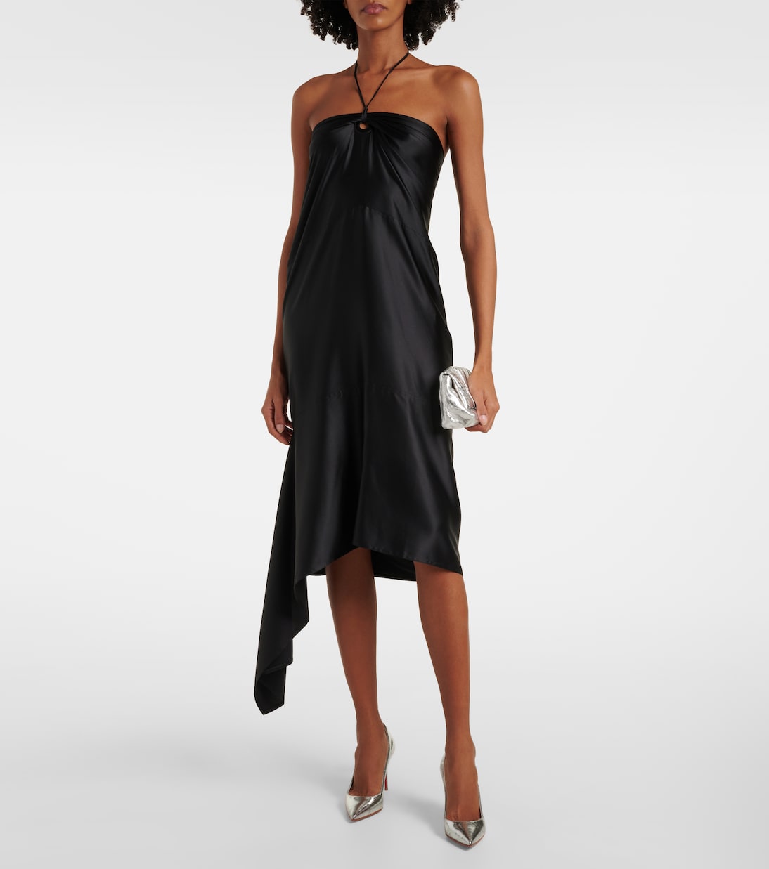 Escarpins Kate 85 en cuir métallisé | Christian Louboutin