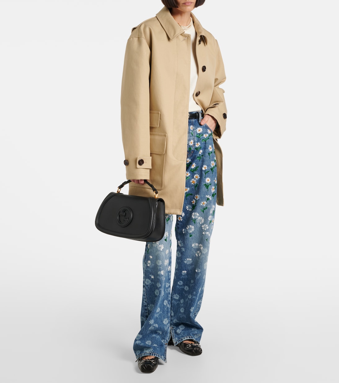 Ballerinas Gucci Horsebit aus Leder | Gucci