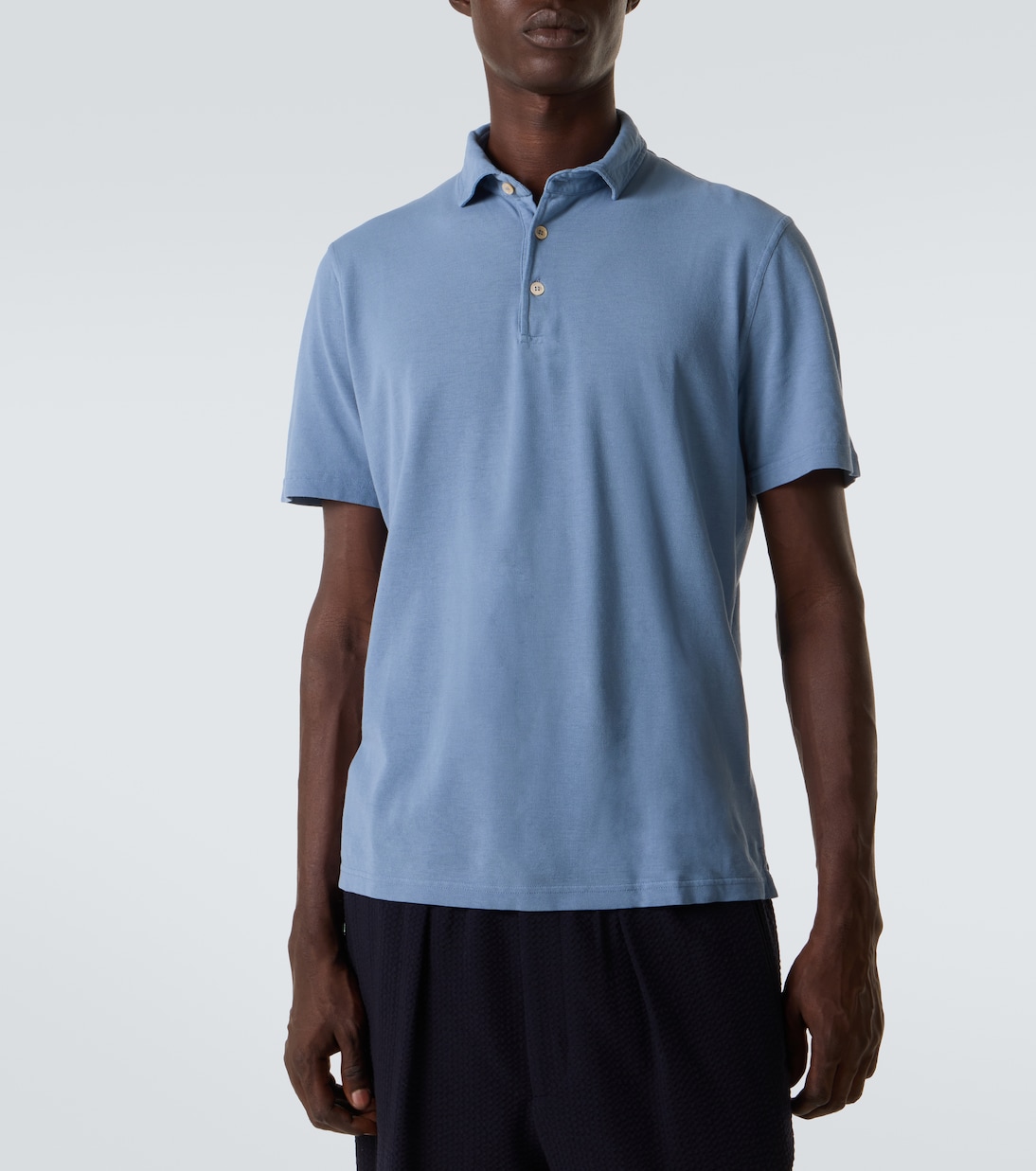 Polohemd aus Baumwoll-Piqué | Fedeli