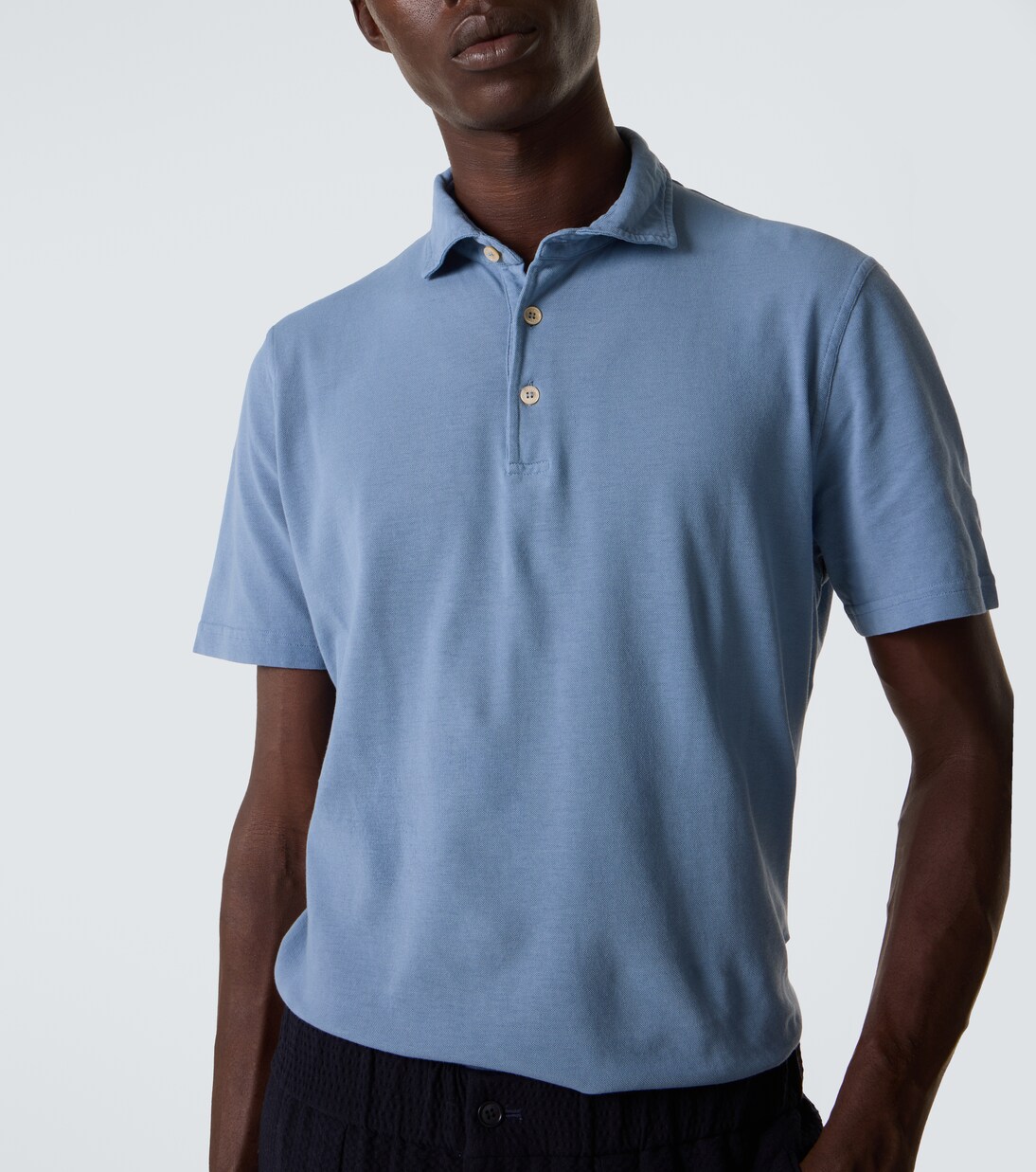 Polohemd aus Baumwoll-Piqué | Fedeli