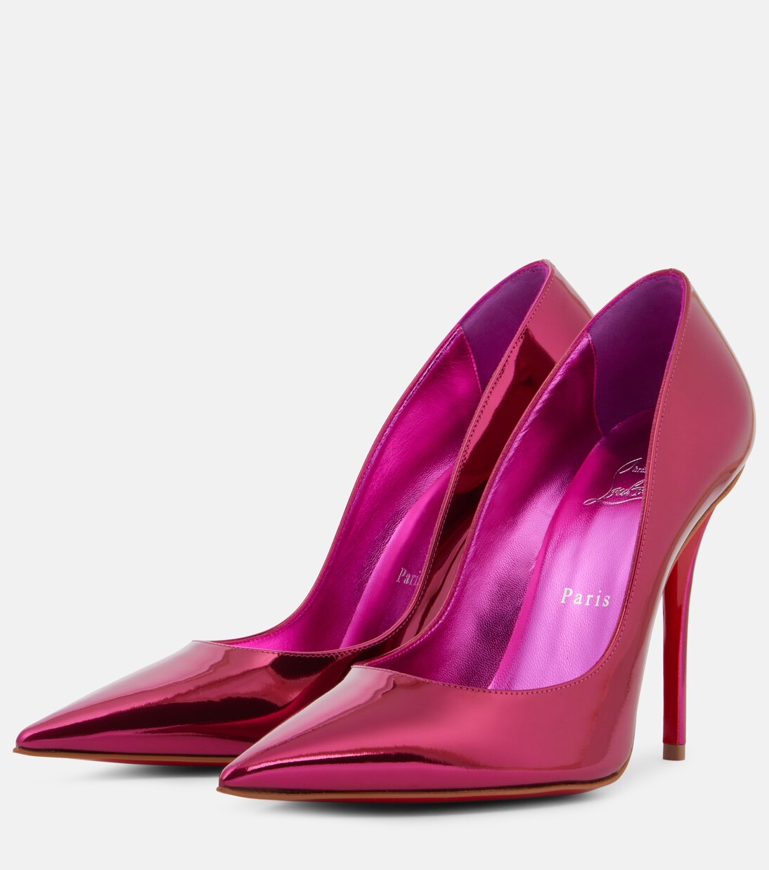 Pumps Miss Z 100 in pelle metallizzata | Christian Louboutin