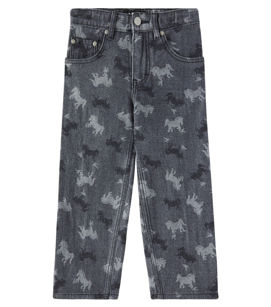 Aiden jacquard straight jeans | Molo