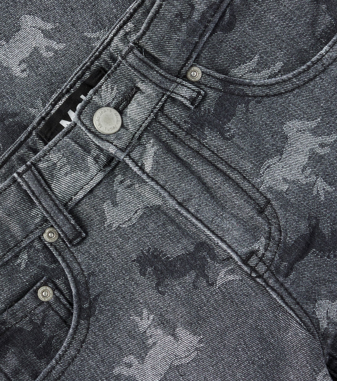 Aiden jacquard straight jeans | Molo