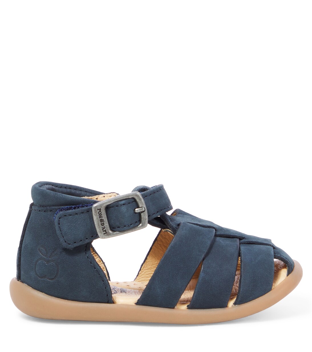 Stand-Up Papy leather fisherman sandals | Pom d'Api