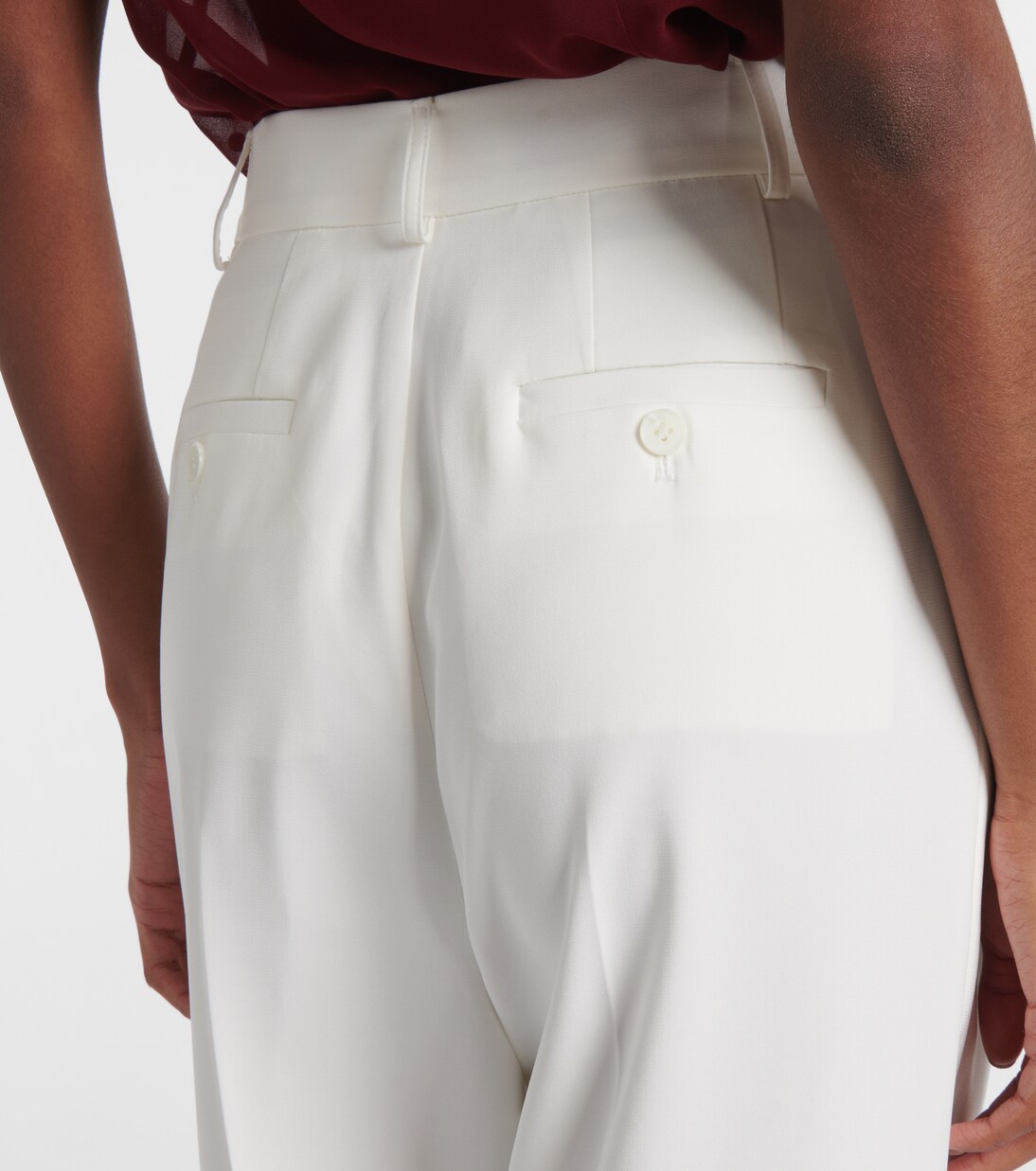 Gerade High-Rise-Hose Bea | The Frankie Shop