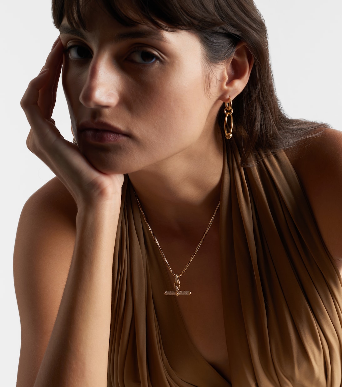 Anhänger DY Madison® aus 18kt Gelbgold mit Diamanten | David Yurman