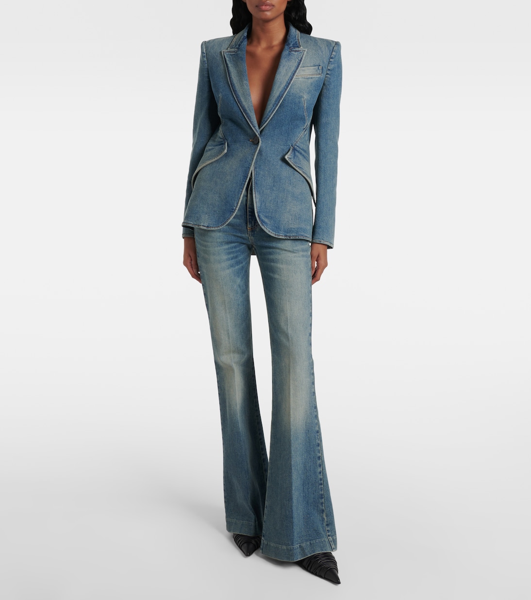 Denim blazer | McQueen