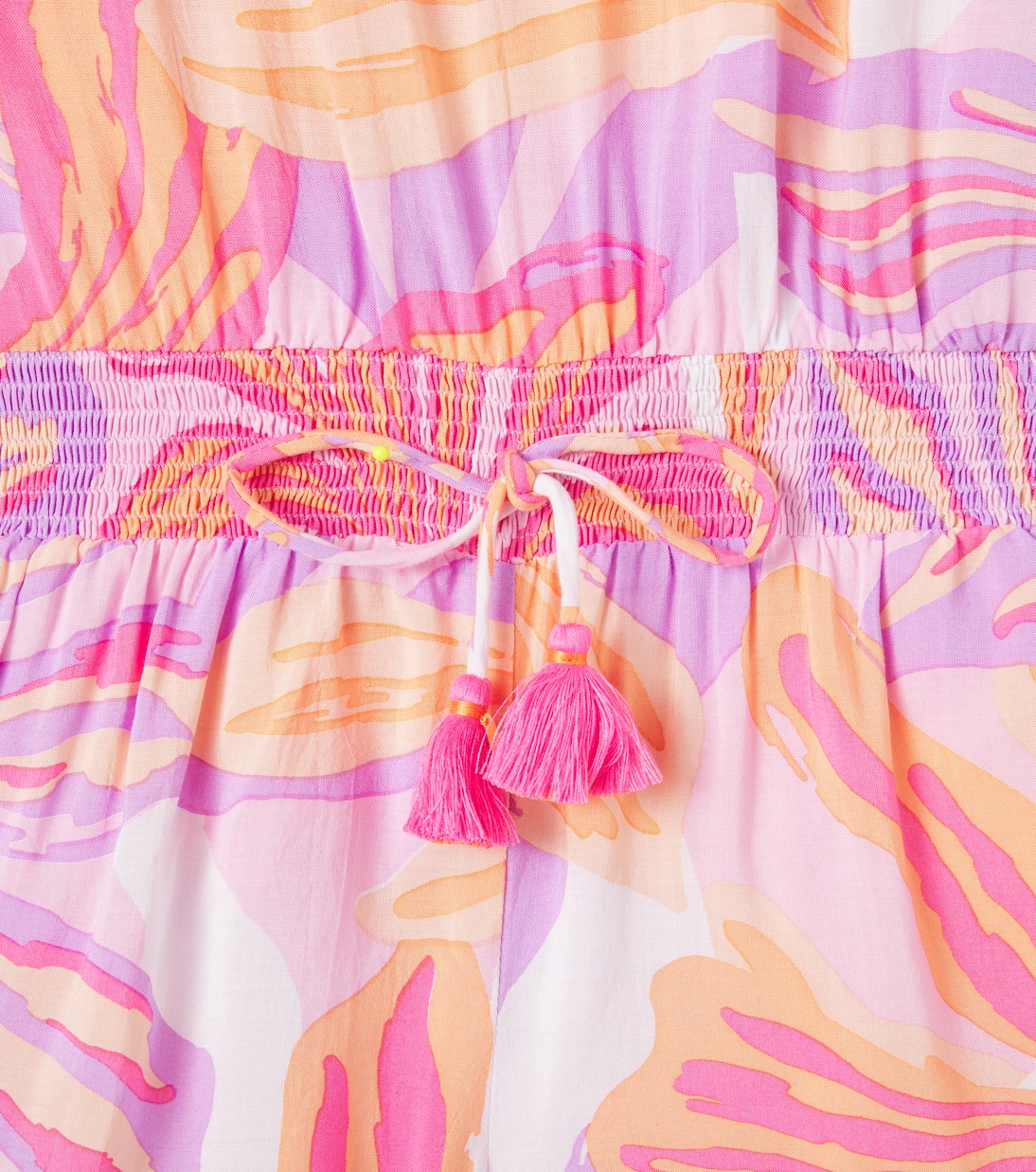 Beth halterneck printed romper | Poupette St Barth Kids