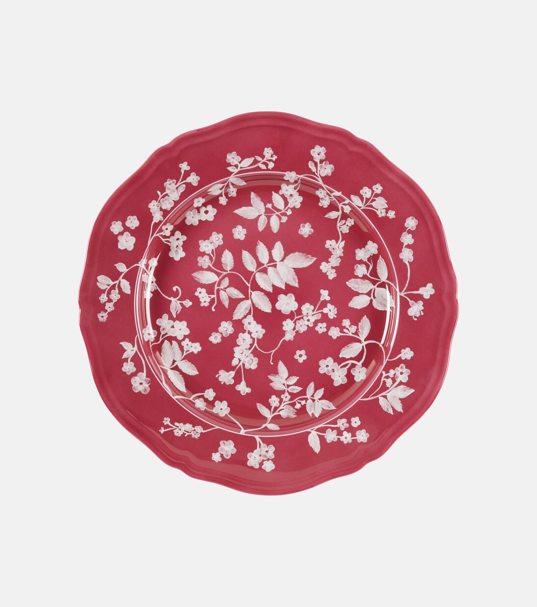 x Ginori 1735 floral porcelain dinner plate | Cabana