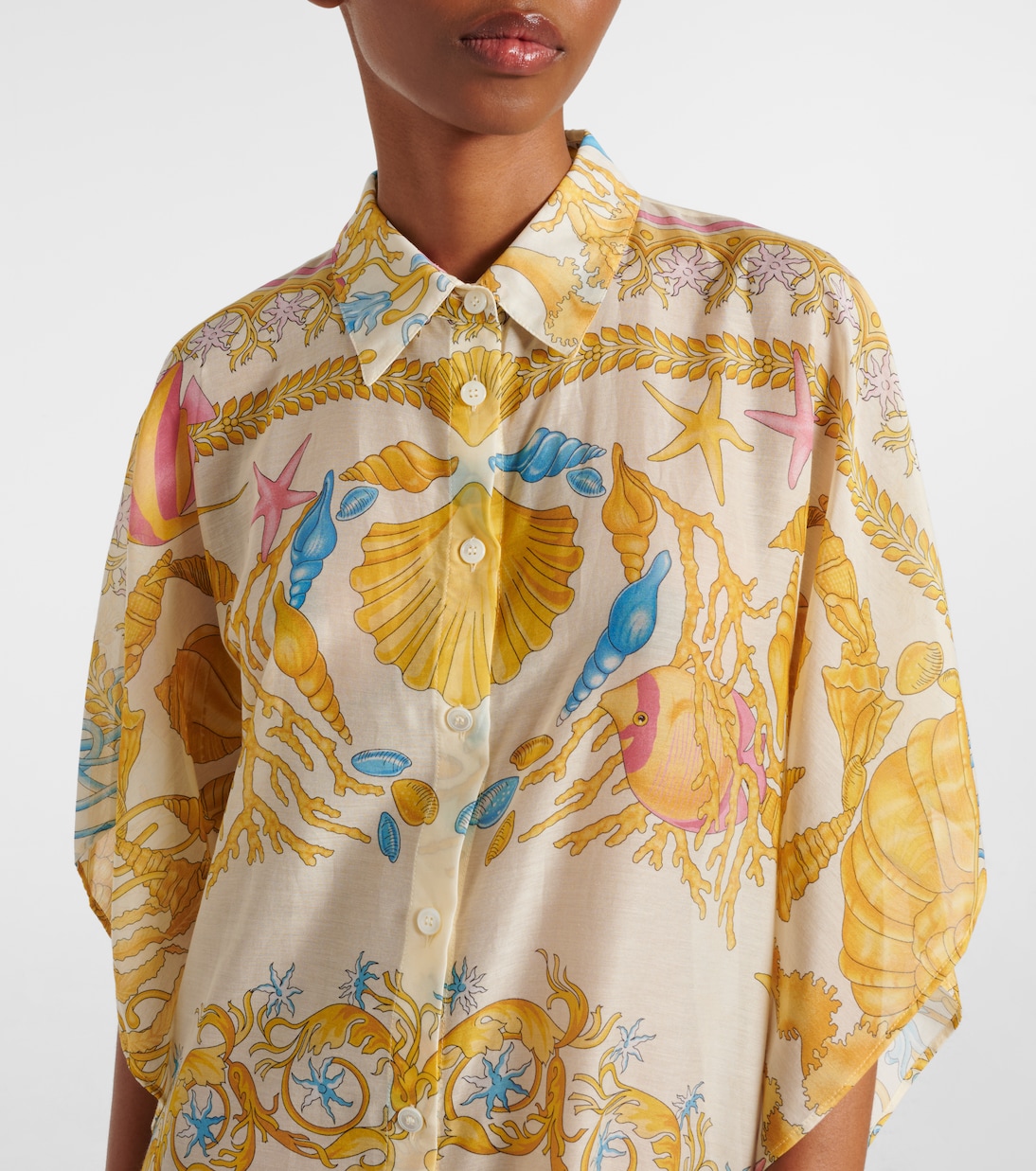 Maxikleid Underwater Barocco | Versace