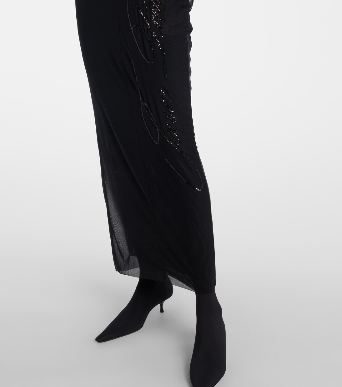 Robe longue à sequins | Jean Paul Gaultier