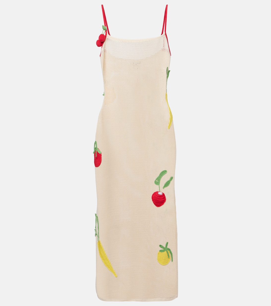 Robe de plage Adeline en crochet de coton | Staud