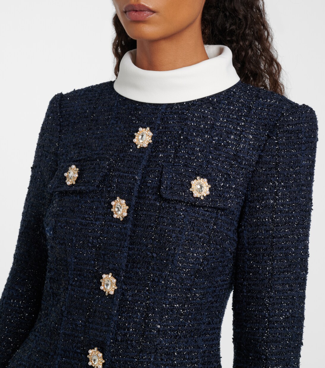 Robe en bouclé | Self-Portrait