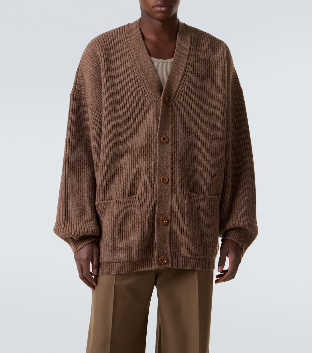Oversize-Cardigan aus Wolle | Lemaire