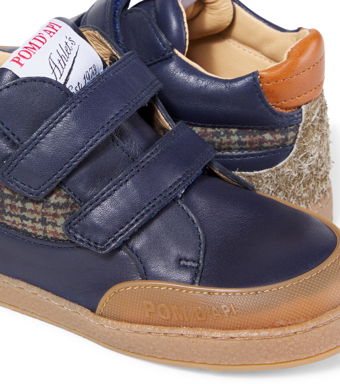 Backy leather sneakers | Pom d'Api