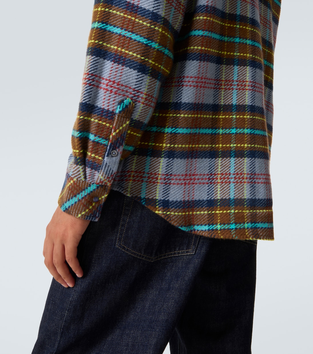 Hemd aus Kaschmir mit Lapislazuli | God's True Cashmere