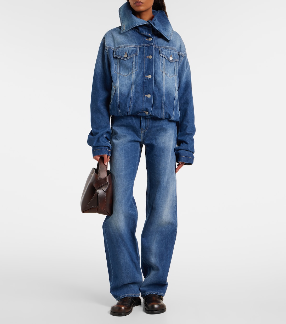 Washed-off denim jacket | Acne Studios