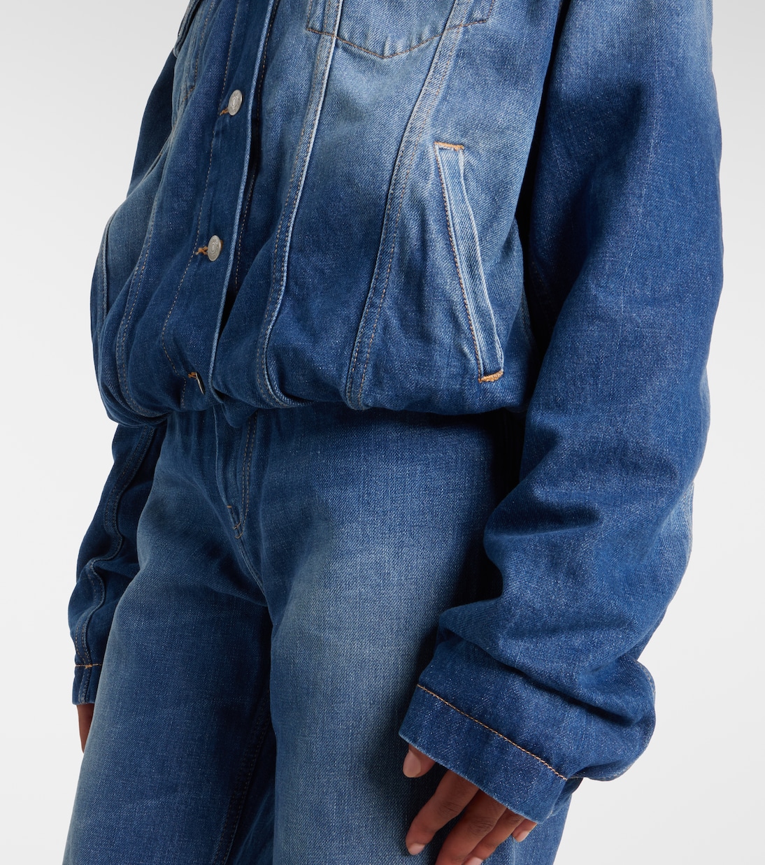 Washed-off denim jacket | Acne Studios