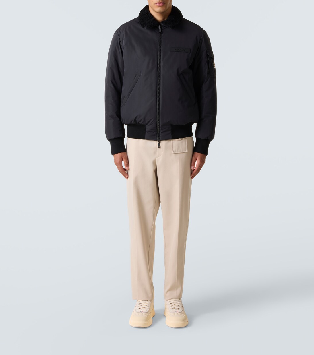 Maulevrier reversible down bomber jacket | Moncler