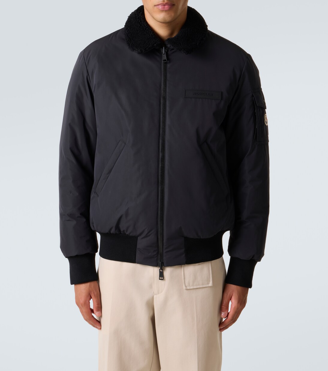 Maulevrier reversible down bomber jacket | Moncler