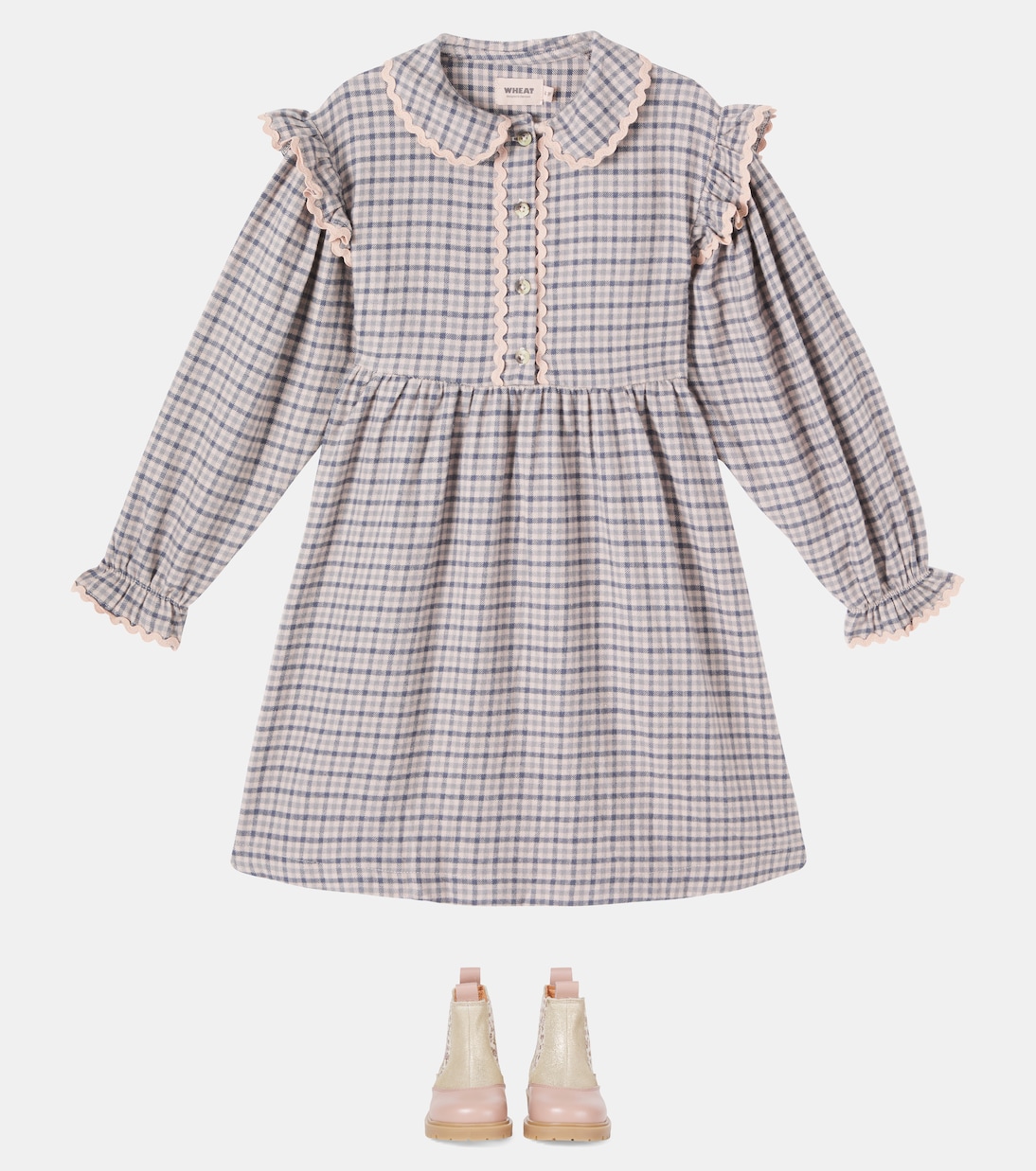 Kleid Alissa aus Baumwolle | Wheat