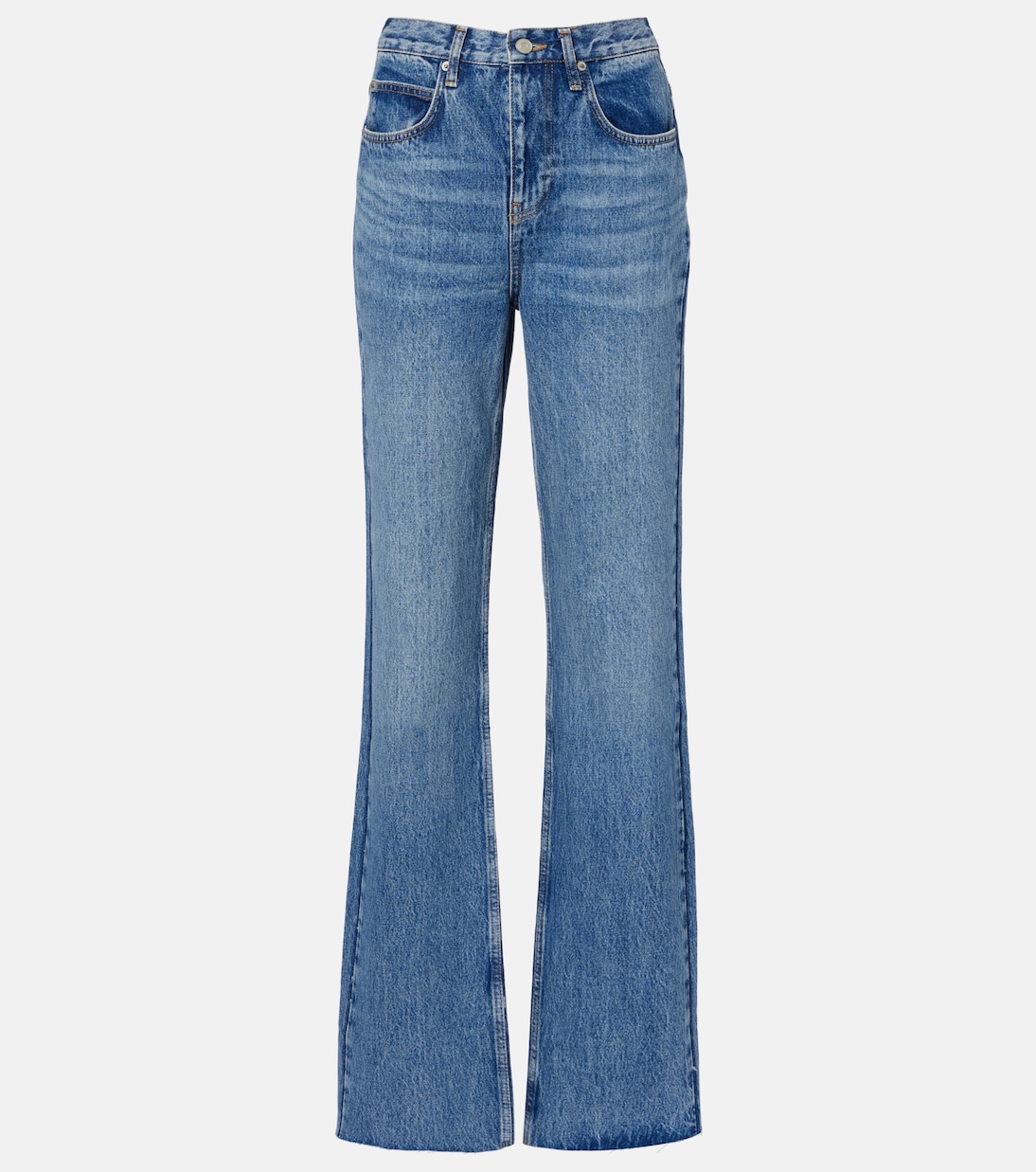 Dalston mid-rise flared jeans | The Frankie Shop