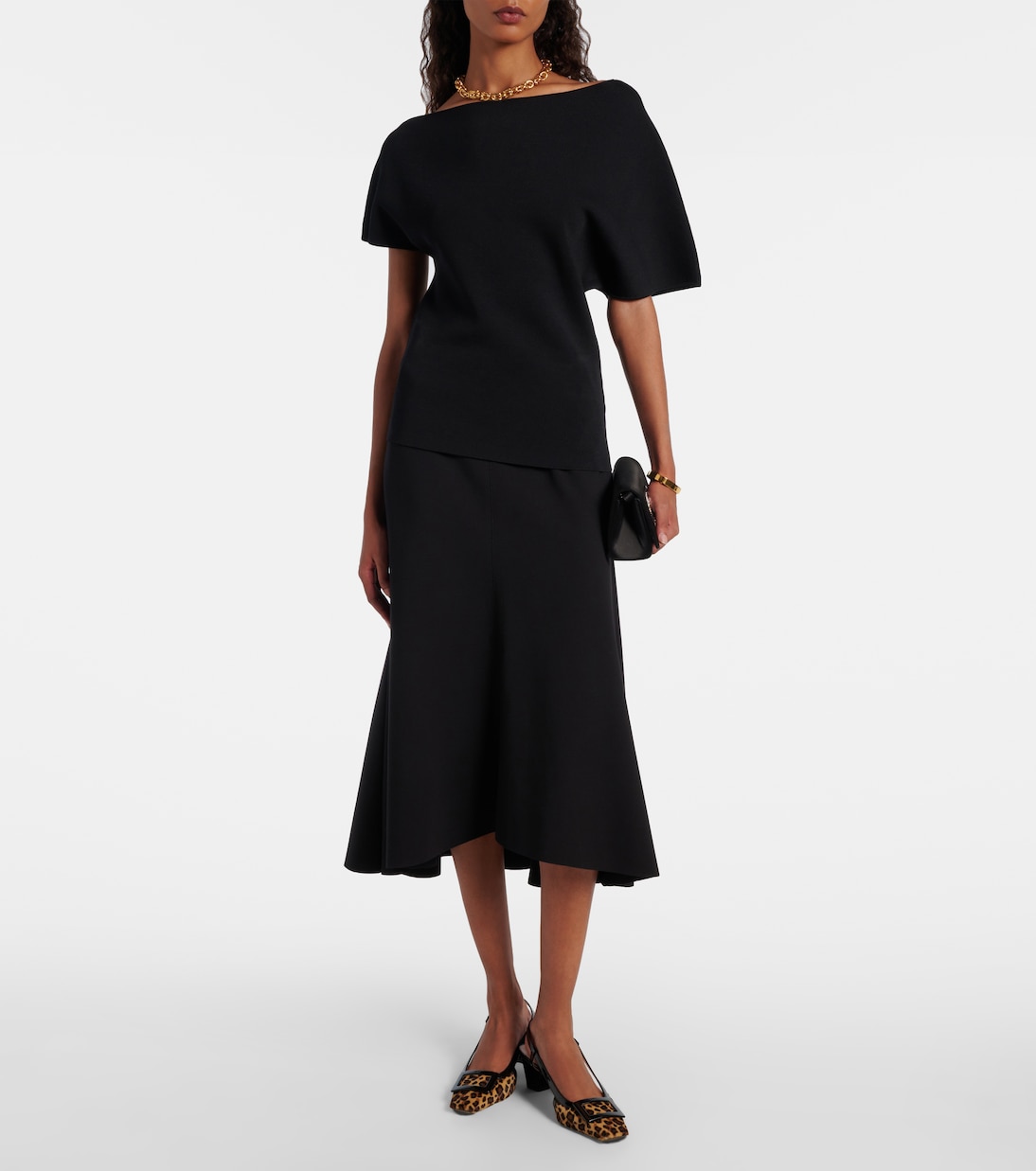 Belle Vivier 45 calf hair slingback pumps | Roger Vivier