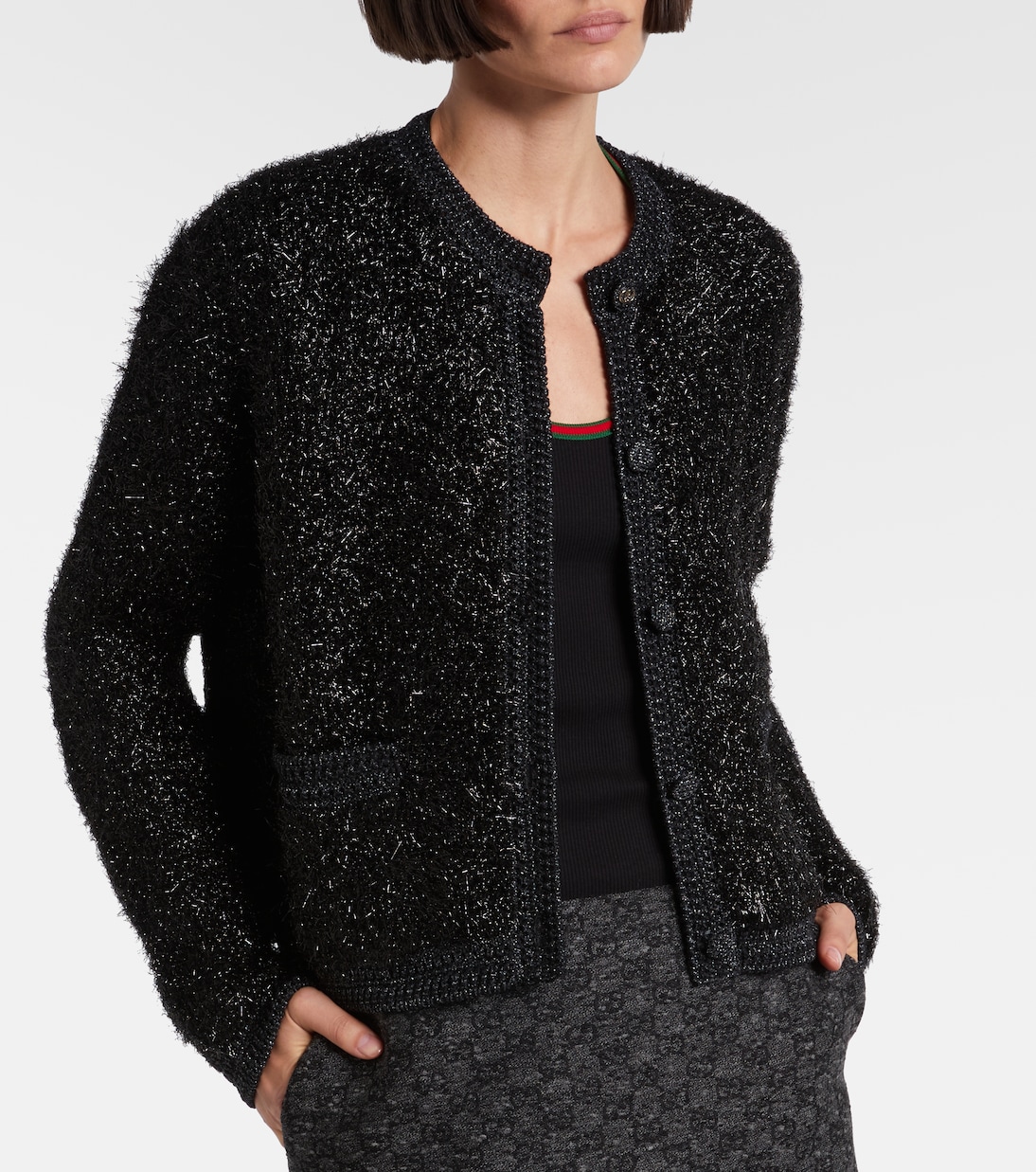 Tinsel cardigan | Gucci