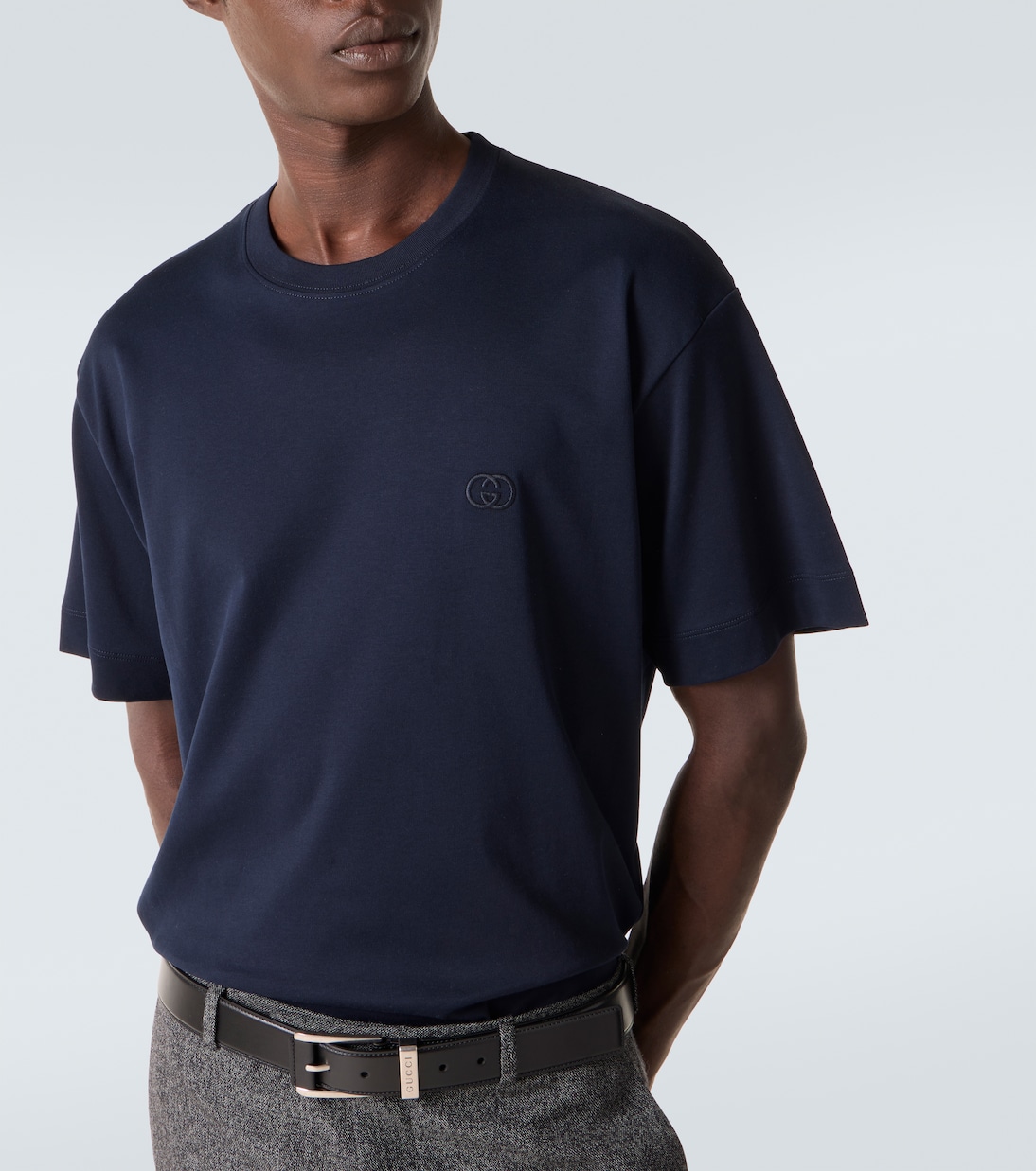 T-shirt Interlocking G en coton | Gucci