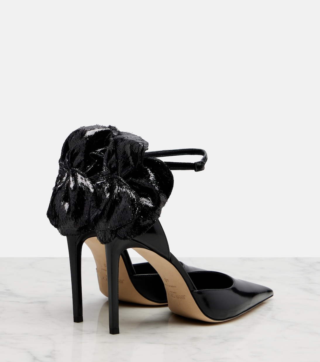 Escarpins Marja 100 en cuir | Jimmy Choo