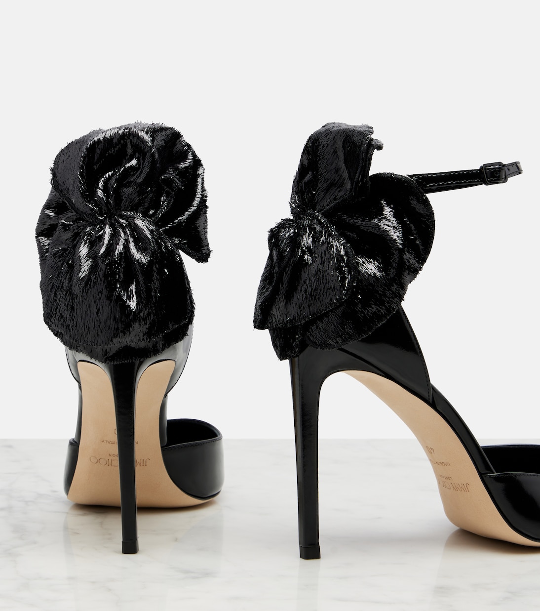 Escarpins Marja 100 en cuir | Jimmy Choo