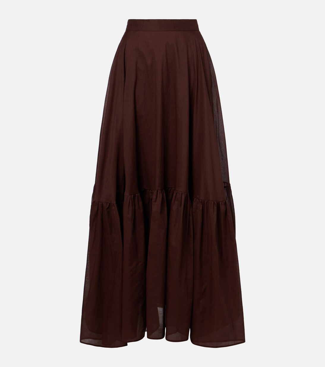 Cotton organza maxi skirt | Plan C