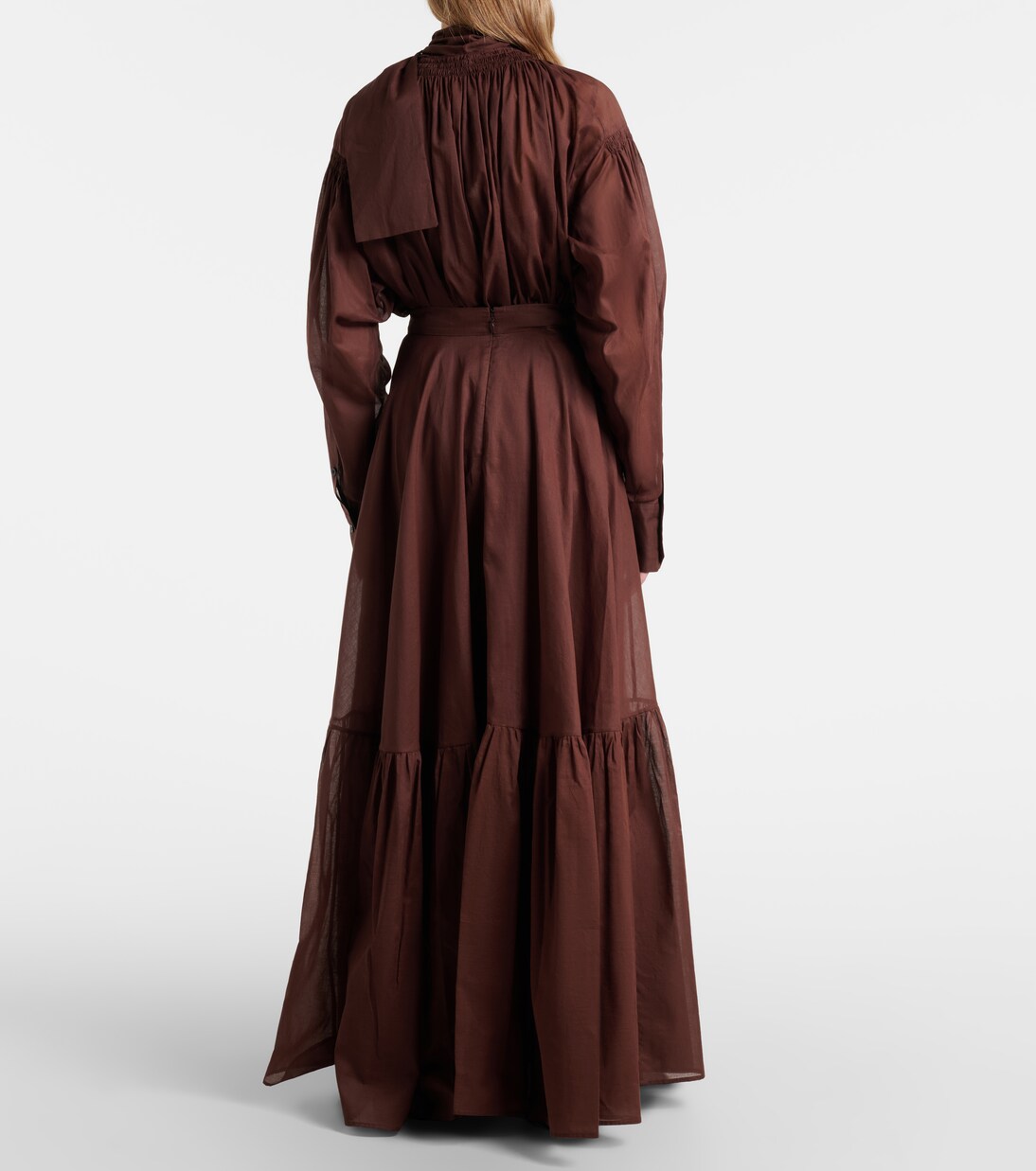 Cotton organza maxi skirt | Plan C