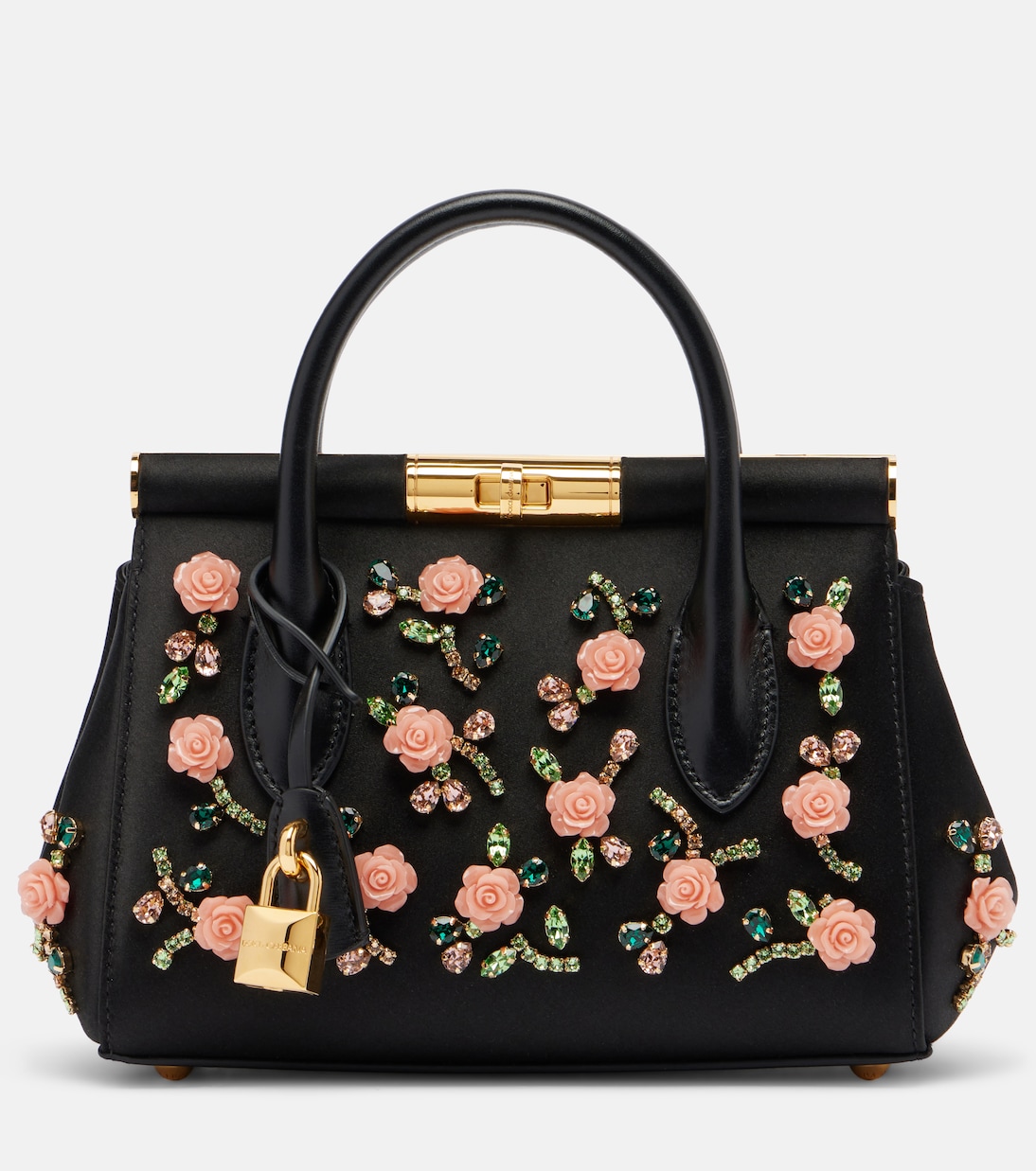 Marlene Day Mini embellished top-handle bag | Dolce&Gabbana