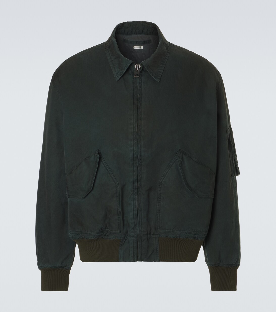 Vintage silk and cotton bomber jacket | A.Presse