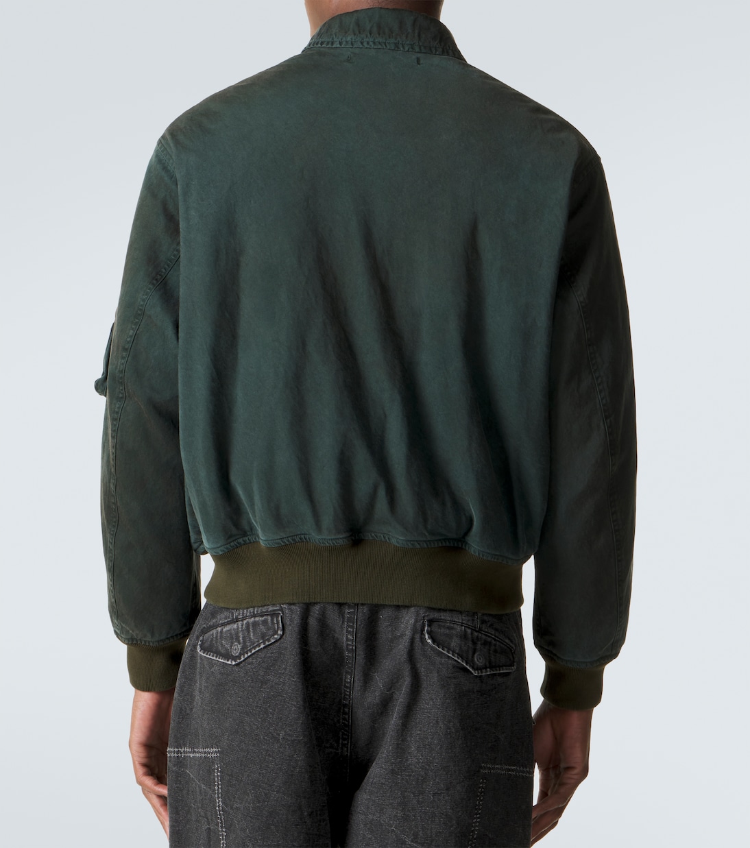 Vintage silk and cotton bomber jacket | A.Presse