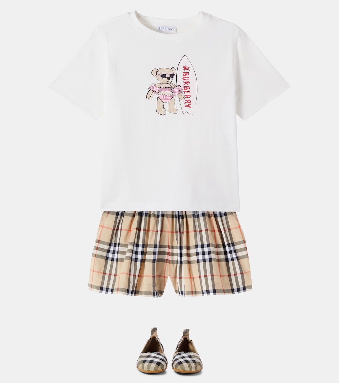 Surfer Bear cotton jersey T-shirt | Burberry Kids